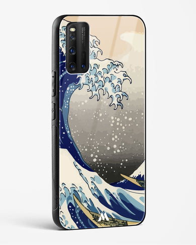 The Great Wave At Kanagawa Glass Case Phone Cover-(Vivo)