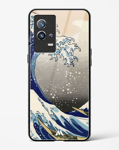 The Great Wave At Kanagawa Glass Case Phone Cover-(Vivo)