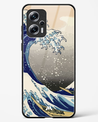 The Great Wave At Kanagawa Glass Case Phone Cover (Xiaomi)