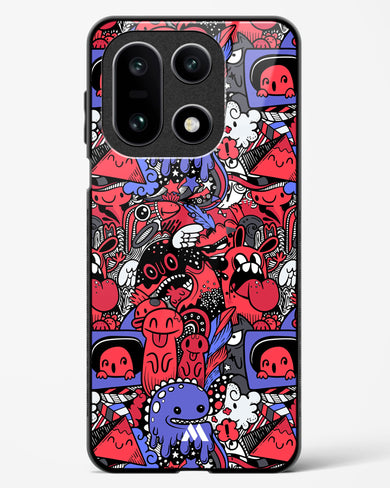 Monster Doodles Glass Case Phone Cover (OnePlus)