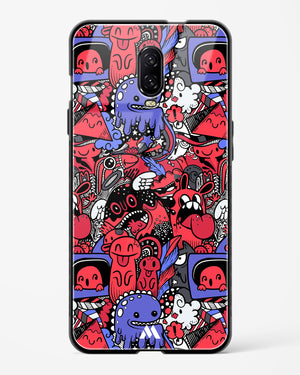 Monster Doodles Glass Case Phone Cover (OnePlus)