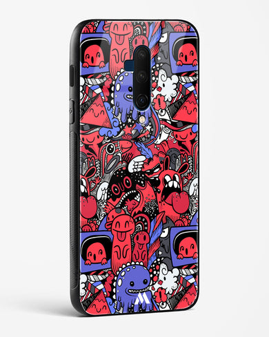 Monster Doodles Glass Case Phone Cover (OnePlus)