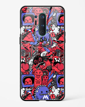 Monster Doodles Glass Case Phone Cover (OnePlus)
