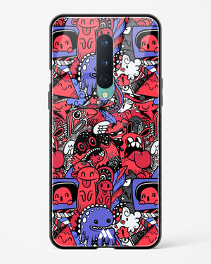 Monster Doodles Glass Case Phone Cover (OnePlus)