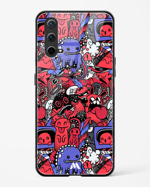 Monster Doodles Glass Case Phone Cover (OnePlus)