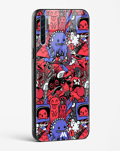 Monster Doodles Glass Case Phone Cover (Oppo)