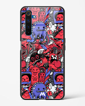 Monster Doodles Glass Case Phone Cover (Realme)