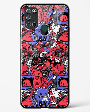 Monster Doodles Glass Case Phone Cover (Realme)