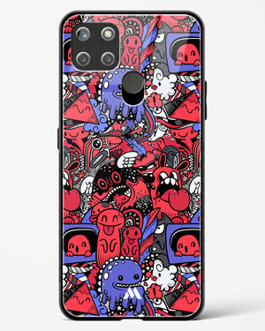 Monster Doodles Glass Case Phone Cover (Realme)