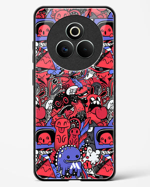 Monster Doodles Glass Case Phone Cover (Realme)