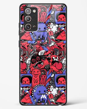 Monster Doodles Glass Case Phone Cover (Samsung)