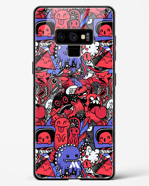 Monster Doodles Glass Case Phone Cover (Samsung)