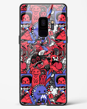 Monster Doodles Glass Case Phone Cover (Samsung)