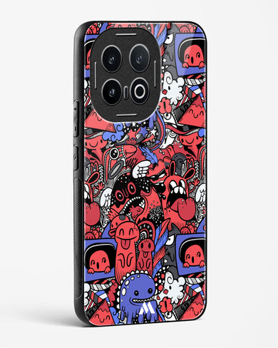 Monster Doodles Glass Case Phone Cover (Vivo)