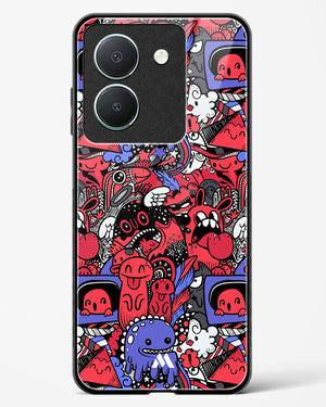 Monster Doodles Glass Case Phone Cover (Vivo)
