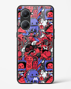 Monster Doodles Glass Case Phone Cover (Vivo)