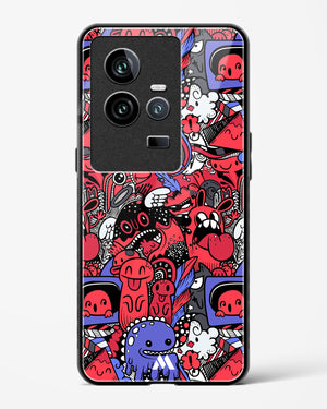 Monster Doodles Glass Case Phone Cover (Vivo)