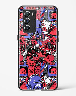 Monster Doodles Glass Case Phone Cover (Vivo)