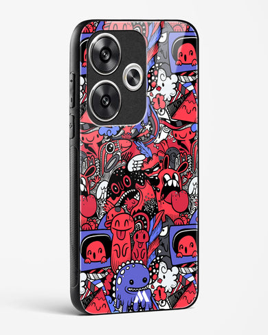 Monster Doodles Glass Case Phone Cover-(Xiaomi)