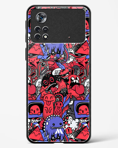 Monster Doodles Glass Case Phone Cover-(Xiaomi)