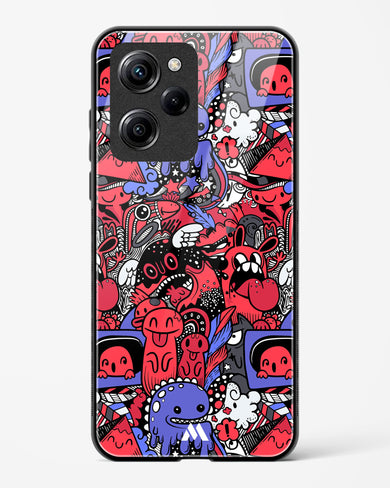 Monster Doodles Glass Case Phone Cover-(Xiaomi)