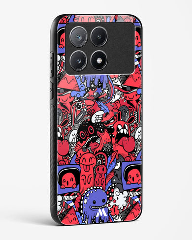 Monster Doodles Glass Case Phone Cover-(Xiaomi)