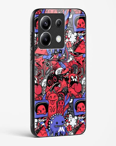 Monster Doodles Glass Case Phone Cover-(Xiaomi)