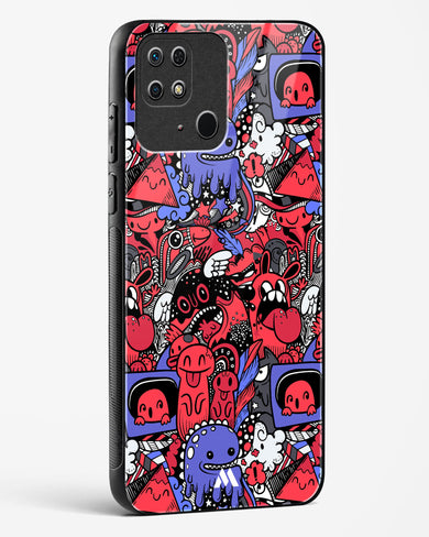 Monster Doodles Glass Case Phone Cover (Xiaomi)