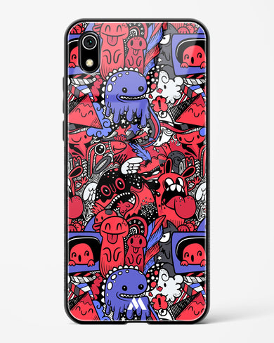 Monster Doodles Glass Case Phone Cover-(Xiaomi)