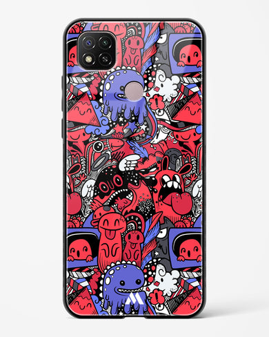 Monster Doodles Glass Case Phone Cover-(Xiaomi)