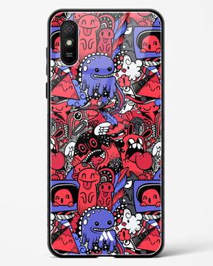 Monster Doodles Glass Case Phone Cover-(Xiaomi)