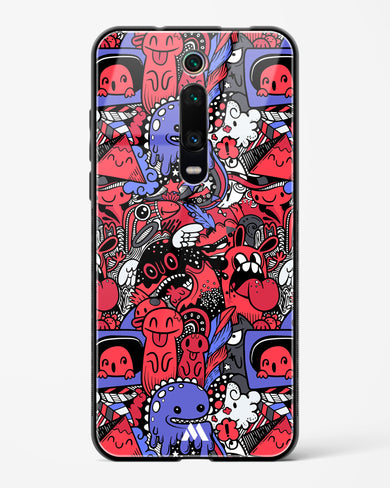 Monster Doodles Glass Case Phone Cover-(Xiaomi)