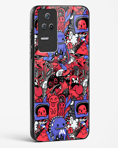 Monster Doodles Glass Case Phone Cover-(Xiaomi)