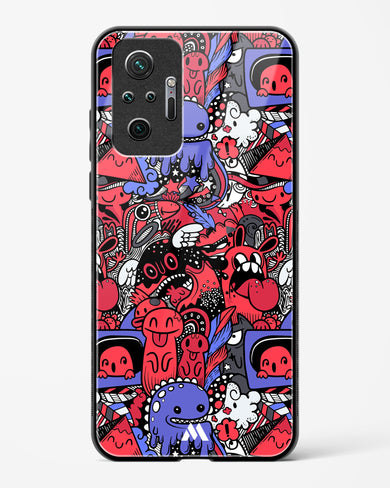 Monster Doodles Glass Case Phone Cover-(Xiaomi)