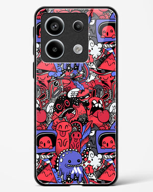 Monster Doodles Glass Case Phone Cover (Xiaomi)