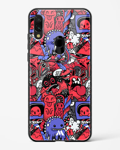 Monster Doodles Glass Case Phone Cover-(Xiaomi)