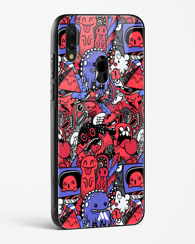 Monster Doodles Glass Case Phone Cover-(Xiaomi)