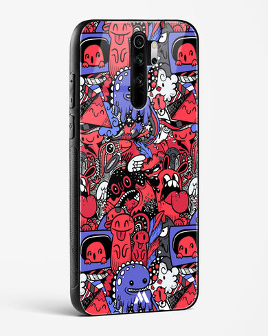 Monster Doodles Glass Case Phone Cover-(Xiaomi)