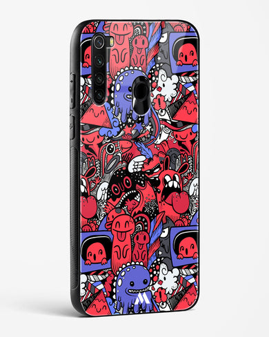 Monster Doodles Glass Case Phone Cover-(Xiaomi)