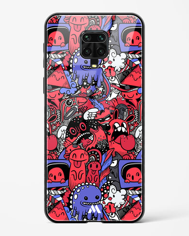 Monster Doodles Glass Case Phone Cover-(Xiaomi)