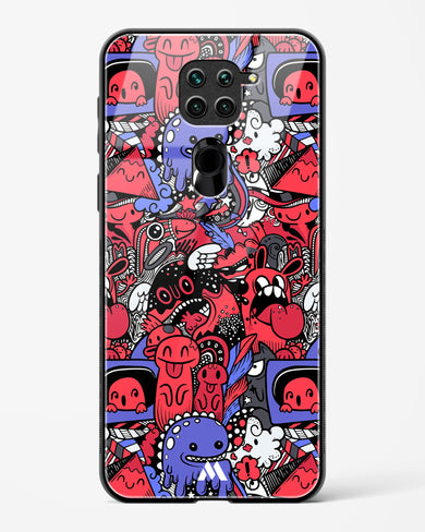 Monster Doodles Glass Case Phone Cover-(Xiaomi)