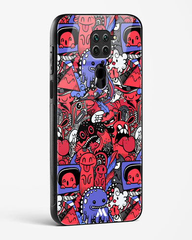 Monster Doodles Glass Case Phone Cover-(Xiaomi)