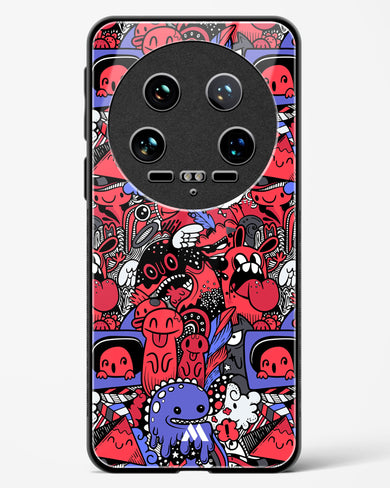 Monster Doodles Glass Case Phone Cover-(Xiaomi)