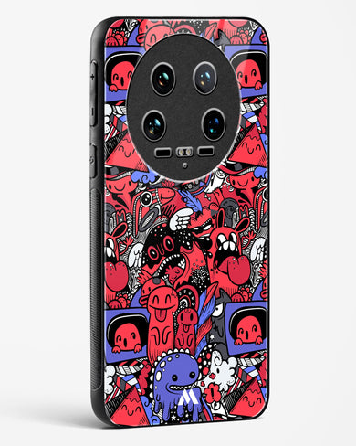 Monster Doodles Glass Case Phone Cover-(Xiaomi)