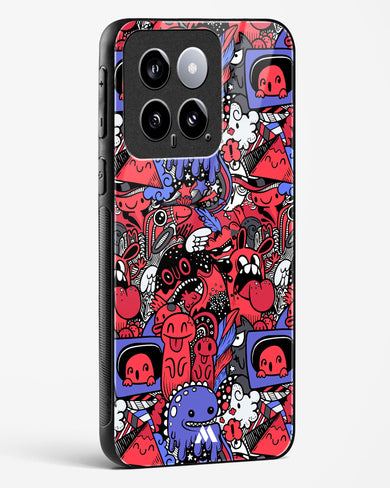 Monster Doodles Glass Case Phone Cover-(Xiaomi)