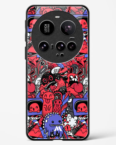 Monster Doodles Glass Case Phone Cover (Xiaomi)
