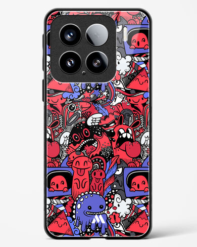 Monster Doodles Glass Case Phone Cover (Xiaomi)