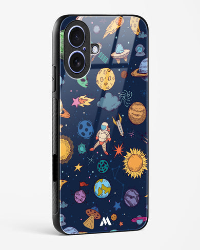 Space Frenzy Glass Case Phone Cover (Apple)