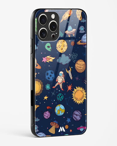 Space Frenzy Glass Case Phone Cover (Apple)