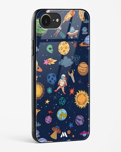 Space Frenzy Glass Case Phone Cover (Apple)